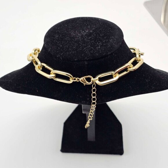 Authentic Louis Vuitton Lock & Key w/ Unbranded Gold Plated Gold Chain Necklace - Picture 3 of 12